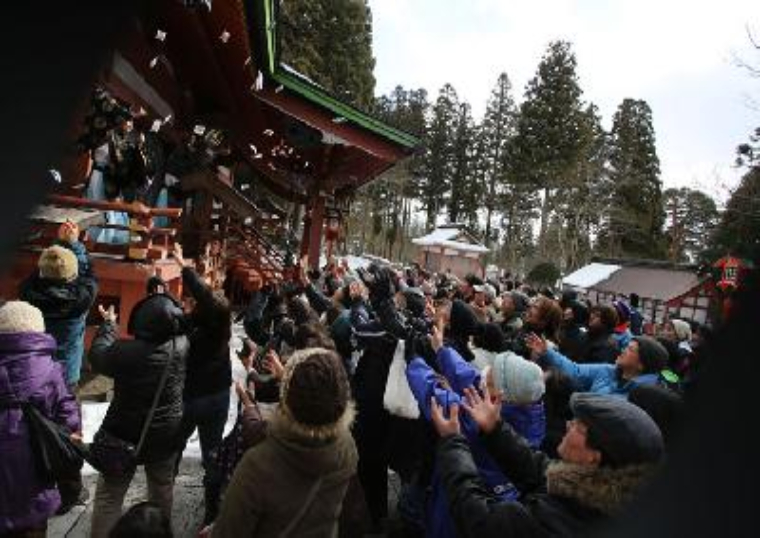 遠野郷八幡宮　節分祭