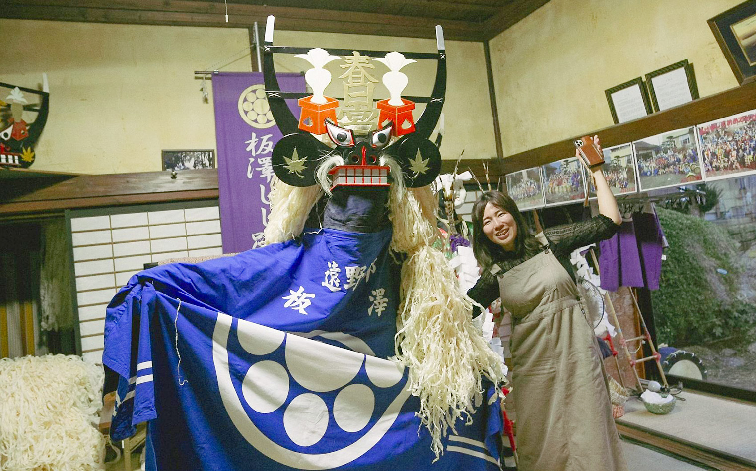 【最少2名催行・土曜の夜】ししになる！ししと奏でる！郷土芸能体験ツアー