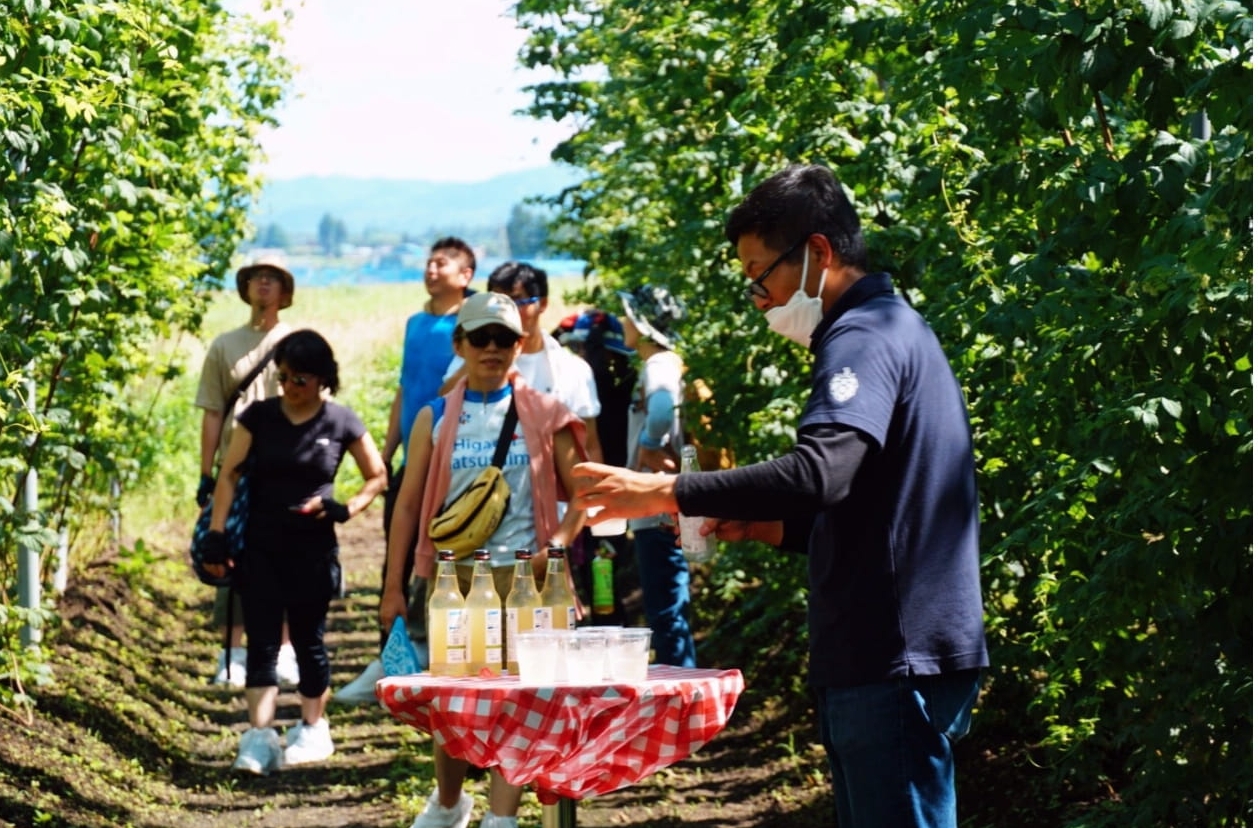 【第8回 世界に伝えたい日本のビアカルチャー】イベント・料飲店部門 第１位　遠野ホップカレッジ【ホップハイキング2025】