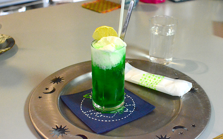 アクセサリー&cafe 詩季|クリームソーダ