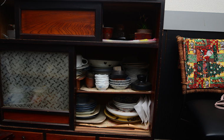 アクセサリー&cafe 詩季|こちらも売り物という食器類